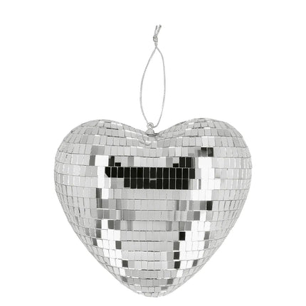 Zilveren Discobal 19cm van Boland koop je bij Partywinkel
