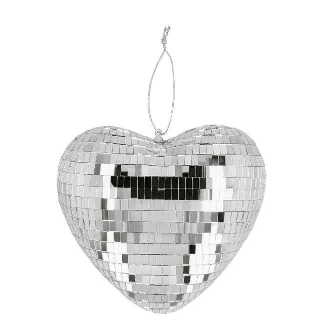 Zilveren Discobal 19cm van Boland koop je bij Partywinkel