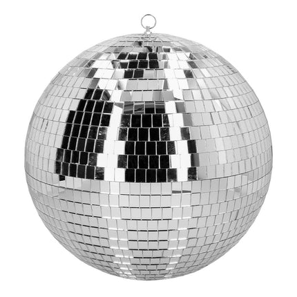 Zilveren Discobal Xxl 50cm van Boland koop je bij Partywinkel