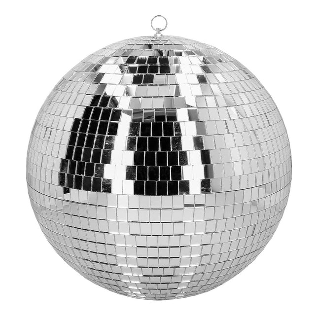 Zilveren Discobal Xxl 50cm van Boland koop je bij Partywinkel