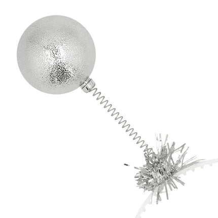 Zilveren Haarband Bolletjes van Boland koop je bij Partywinkel