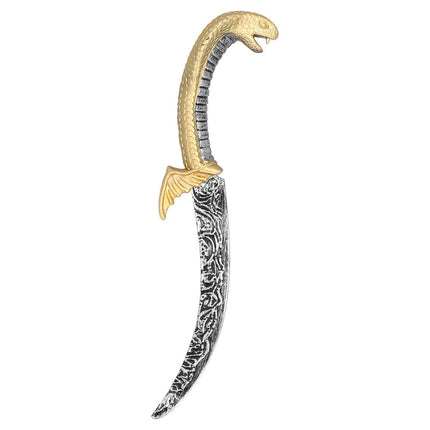 Zilveren Nep Machete Slang van Boland koop je bij Partywinkel