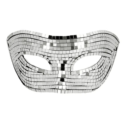 Zilveren Oogmasker Disco van Boland koop je bij Partywinkel