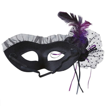 Zilveren Oogmasker Sluier van Fiestas Guirca koop je bij Partywinkel