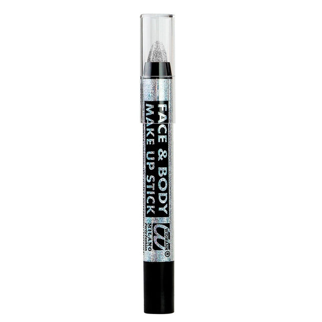Zilveren Schminkstift Glitter van Widmann koop je bij Partywinkel