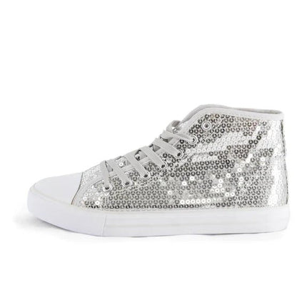Zilveren Schoenen Glitters van VDV Benefit koop je bij Partywinkel
