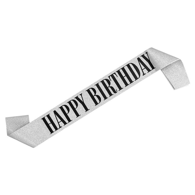 Zilveren Sjerp Happy Birthday van Boland koop je bij Partywinkel
