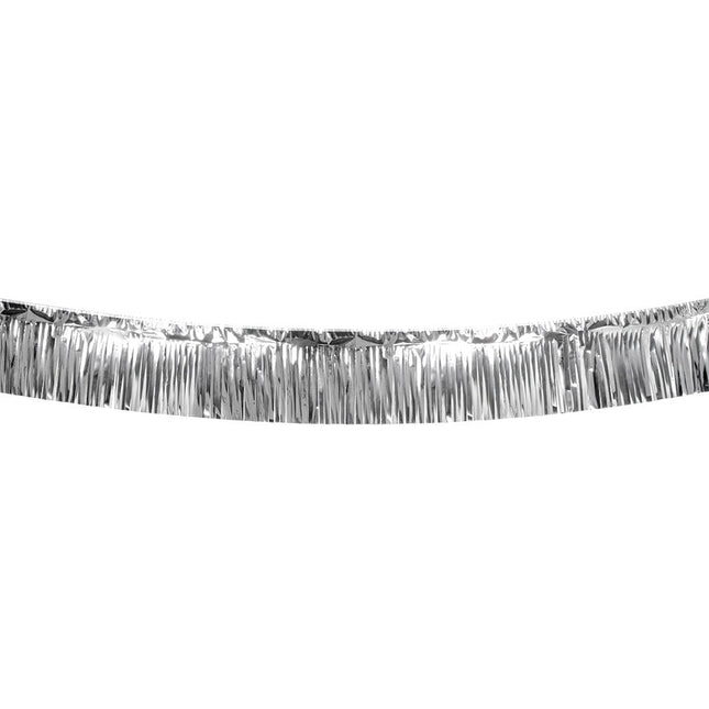 Zilveren Slinger Metallic 6m van Boland koop je bij Partywinkel