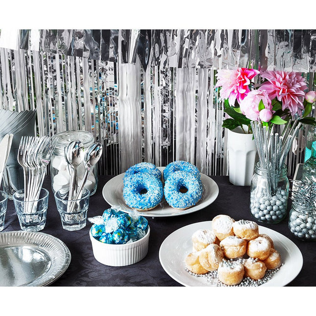 Zilveren Slinger Metallic 6m van Boland koop je bij Partywinkel