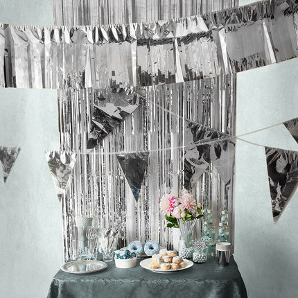 Zilveren Slinger Metallic 6m van Boland koop je bij Partywinkel