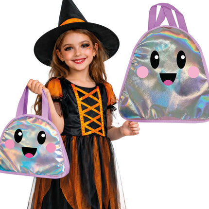 Zilveren Tas Spook van Fiestas Guirca koop je bij Partywinkel