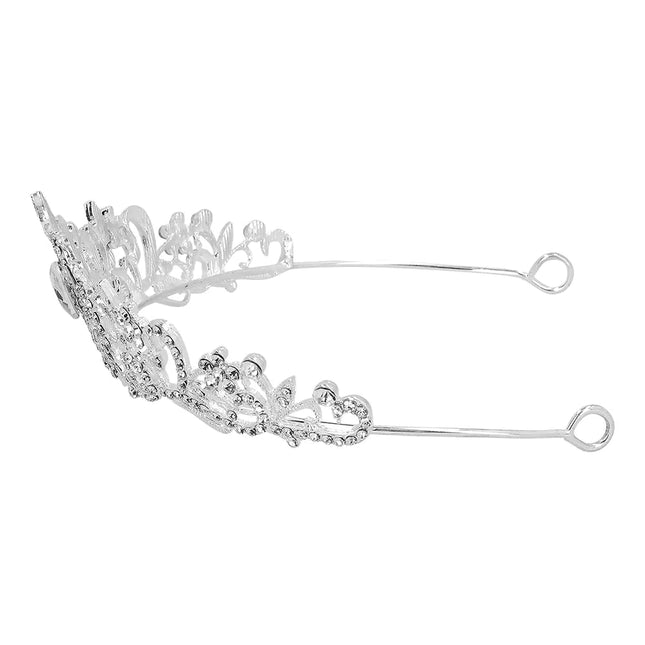 Zilveren Tiara Metaal van Boland koop je bij Partywinkel