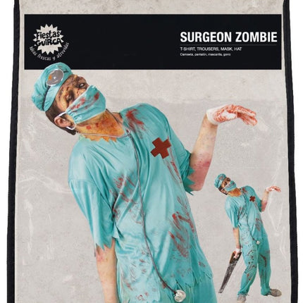 Zombie Halloween Kostuum Heren Chirurg van Fiestas Guirca koop je bij Partywinkel