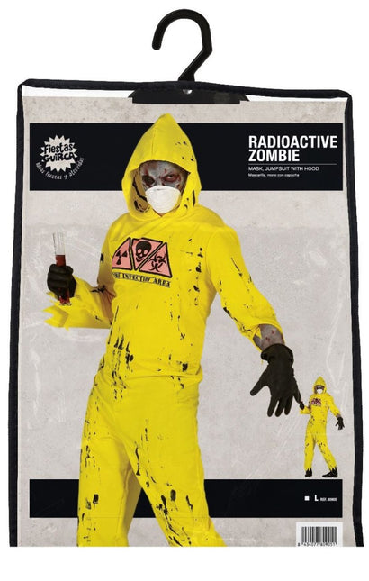 Zombie Halloween Kostuum Heren radioactief L van Fiestas Guirca koop je bij Partywinkel