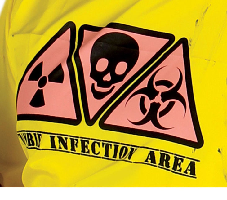 Zombie Halloween Kostuum Heren radioactief L van Fiestas Guirca koop je bij Partywinkel