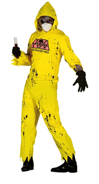 Zombie Halloween Kostuum Heren radioactief L van Fiestas Guirca koop je bij Partywinkel