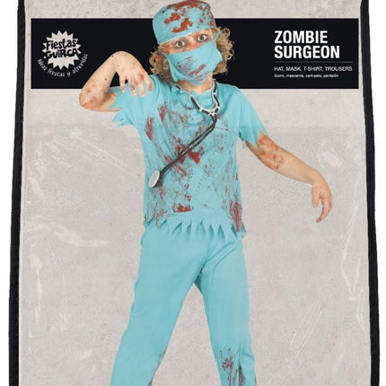 Zombie Halloween Kostuum Kind chirurg van Fiestas Guirca koop je bij Partywinkel