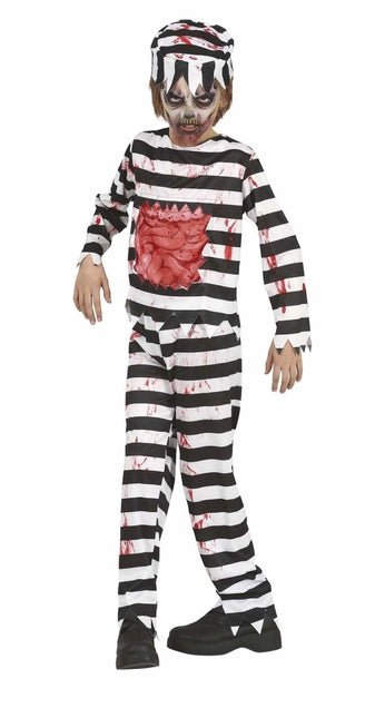 Zombie Halloween Kostuum Kind Gevangene van Fiestas Guirca koop je bij Partywinkel