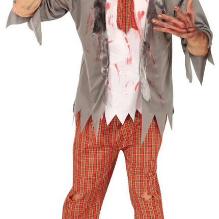 Zombie Kostuum Heren School Uniform van Fiestas Guirca koop je bij Partywinkel
