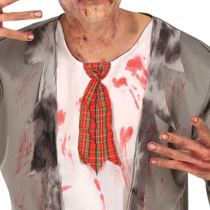 Zombie Kostuum Heren School Uniform van Fiestas Guirca koop je bij Partywinkel
