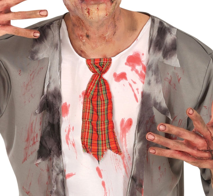 Zombie Kostuum Heren School Uniform van Fiestas Guirca koop je bij Partywinkel