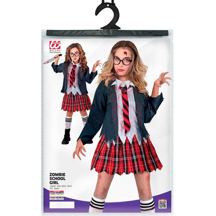 Zombie Kostuum Meisje 4 delig van Widmann koop je bij Partywinkel