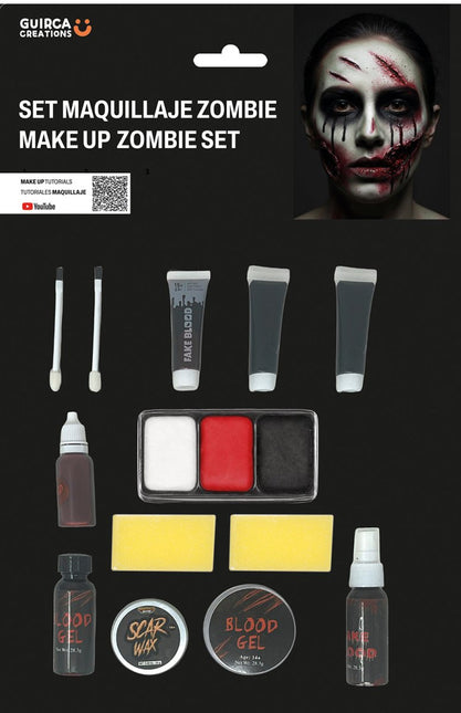 Zombie Schminkset 6 delig van Fiestas Guirca koop je bij Partywinkel