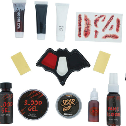 Zombie Schminkset 6 delig van Fiestas Guirca koop je bij Partywinkel