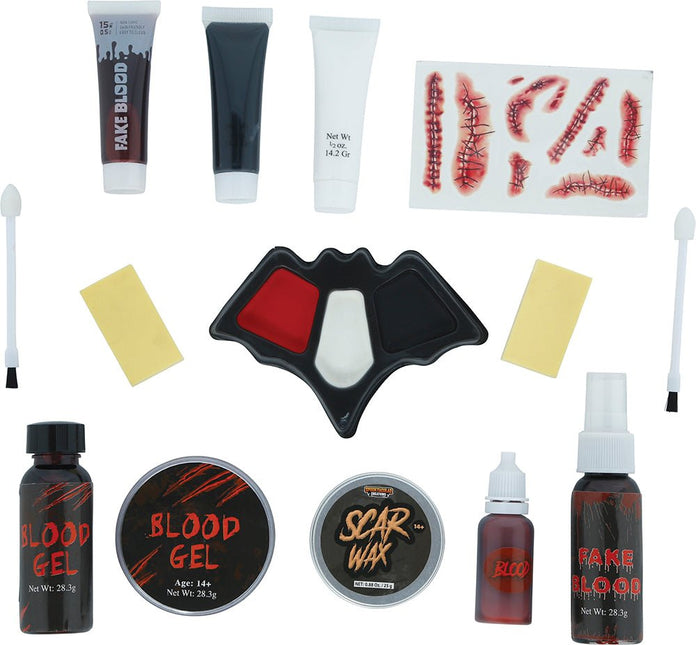 Zombie Schminkset 6 delig van Fiestas Guirca koop je bij Partywinkel