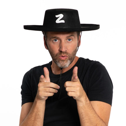 Zorro Hoed van Partychimp koop je bij Partywinkel