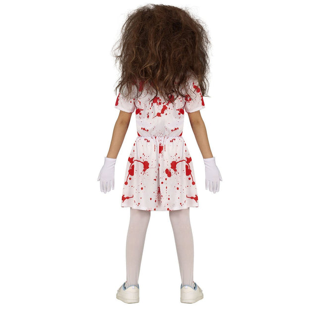 Zuster Halloween Kostuum Meisje Bloed van Fiestas Guirca koop je bij Partywinkel