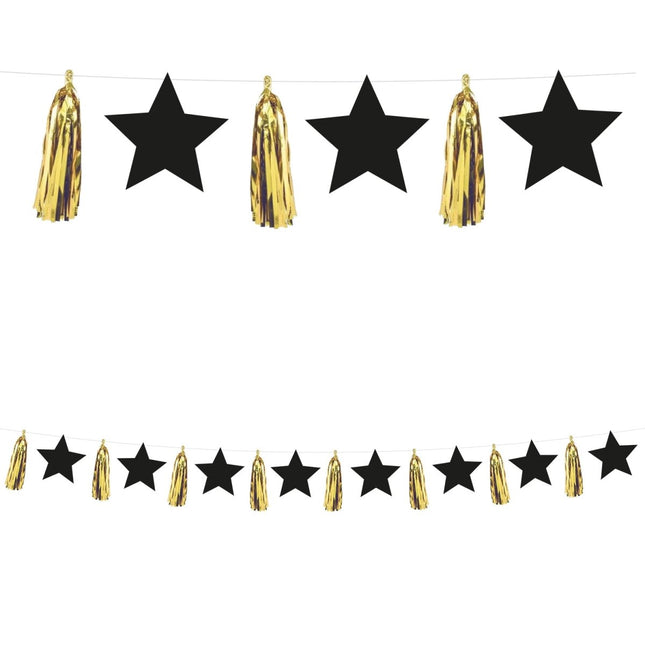 Zwart Gouden Slinger van Procos koop je bij Partywinkel