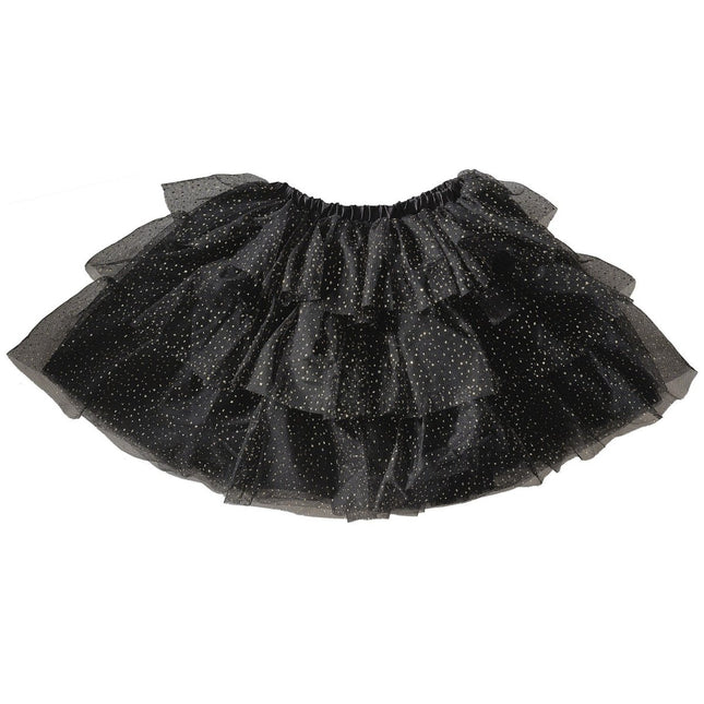 Zwart Gouden Tutu Meisje van Ginger Ray koop je bij Partywinkel
