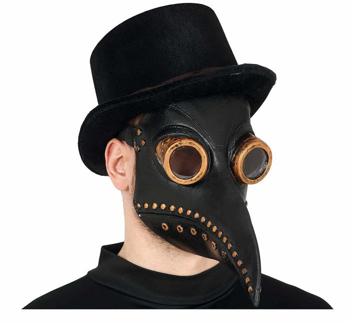 Zwart Masker Pest van Fiestas Guirca koop je bij Partywinkel