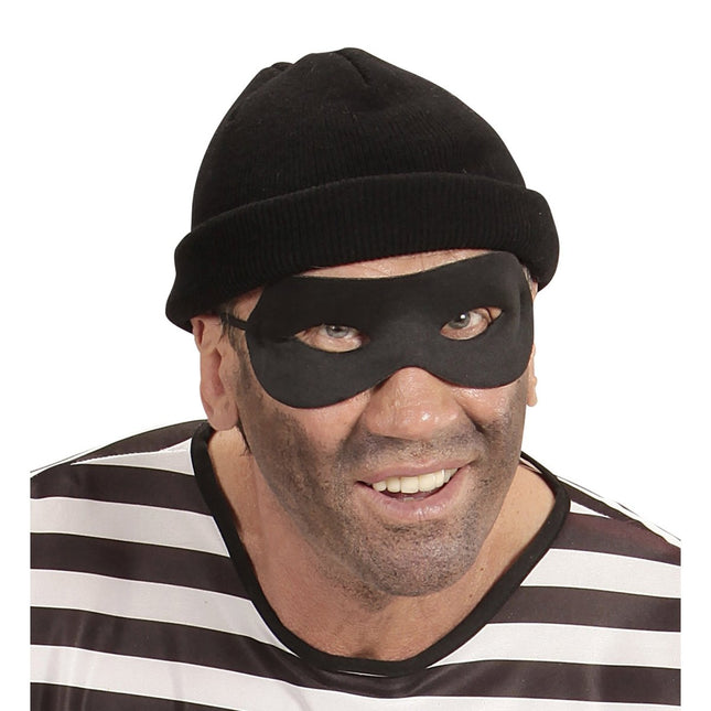 Zwart Oogmasker Inbreker van Widmann koop je bij Partywinkel