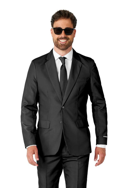 Zwart Pak Heren Suitmeister van Suitmeister koop je bij Partywinkel