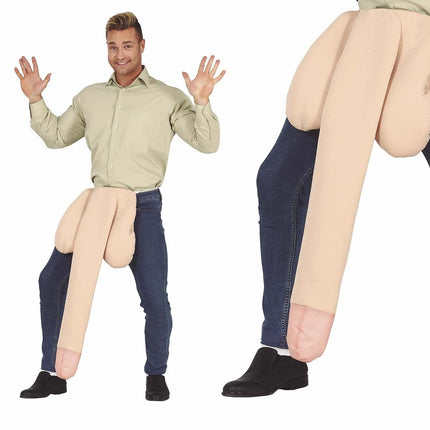 Zwart Riem Reusachtige Penis van Fiestas Guirca koop je bij Partywinkel