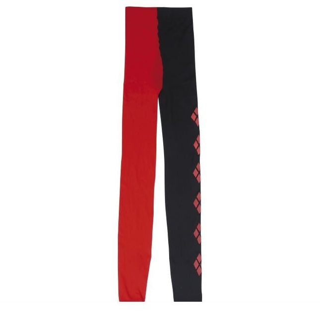 Zwart Rode Legging Harley Quin van Fiestas Guirca koop je bij Partywinkel
