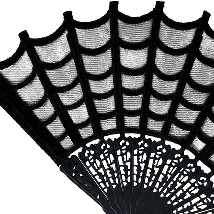 Zwart Waaier Gothic van Fiestas Guirca koop je bij Partywinkel