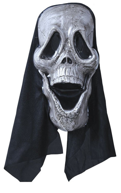 Zwart Witte Halloween Masker Spook van Fiestas Guirca koop je bij Partywinkel