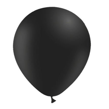 Zwarte Ballonnen 30cm 10st van Balloonia koop je bij Partywinkel