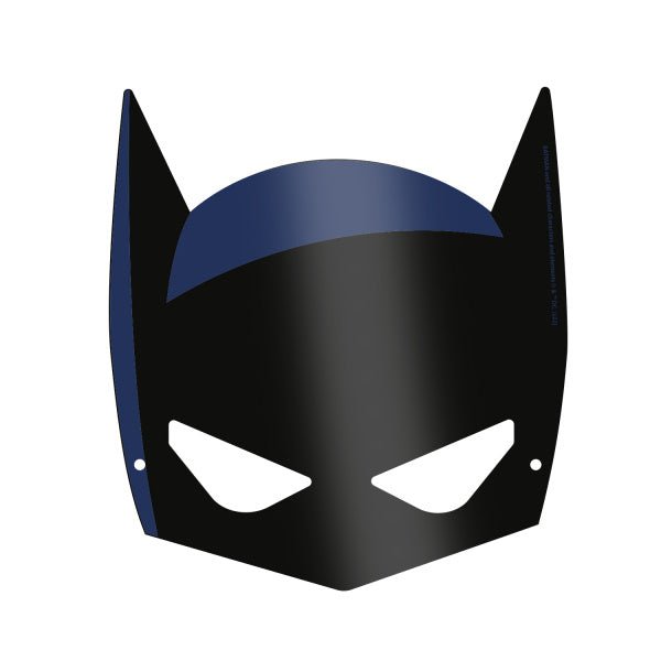 Zwarte Batman Maskers 8st van Riethmueller koop je bij Partywinkel