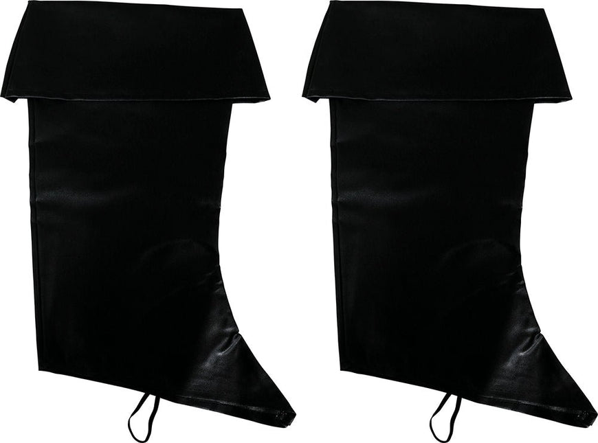 Zwarte Beenkappen Kind 50cm van Fiestas Guirca koop je bij Partywinkel