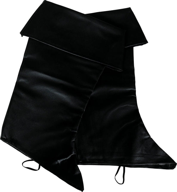 Zwarte Beenkappen Kind 50cm van Fiestas Guirca koop je bij Partywinkel