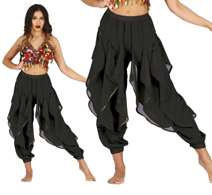 Zwarte Broek Buikdanseres van Fiestas Guirca koop je bij Partywinkel