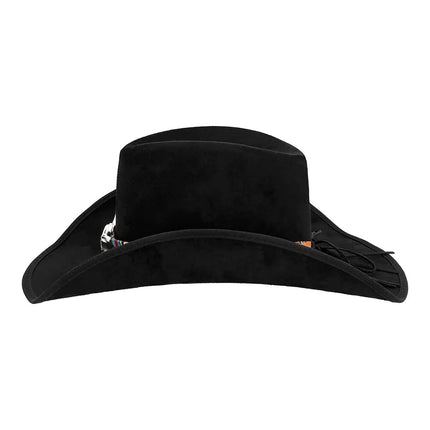 Zwarte Cowboy Hoed Luxe van Boland koop je bij Partywinkel