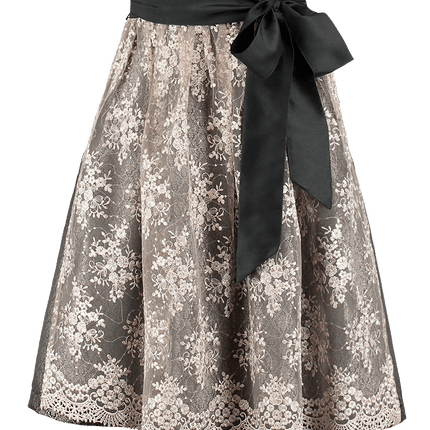 Zwarte Dirndl Jurk Oktoberfest Dames Velvet van Haus Huberts koop je bij Partywinkel