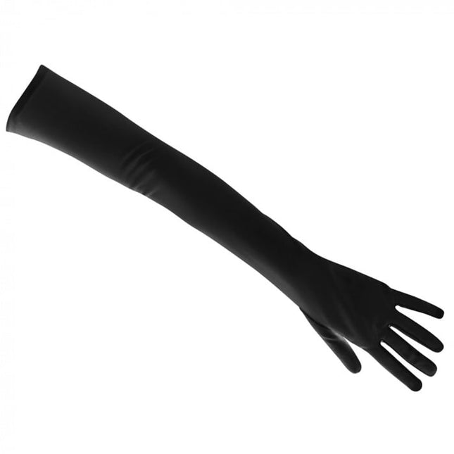 Zwarte Handschoenen 48cm van Boland koop je bij Partywinkel