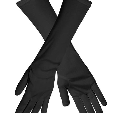 Zwarte Handschoenen Lang van Boland koop je bij Partywinkel