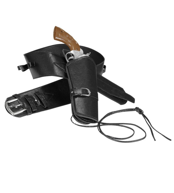 Zwarte Holster van Widmann koop je bij Partywinkel